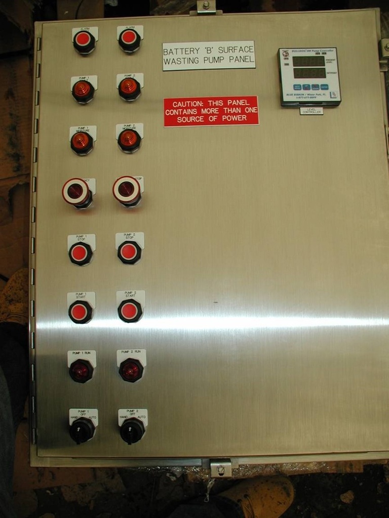 Paneles de control para Estaciones que procesan Aguas Residuales (EDAR)